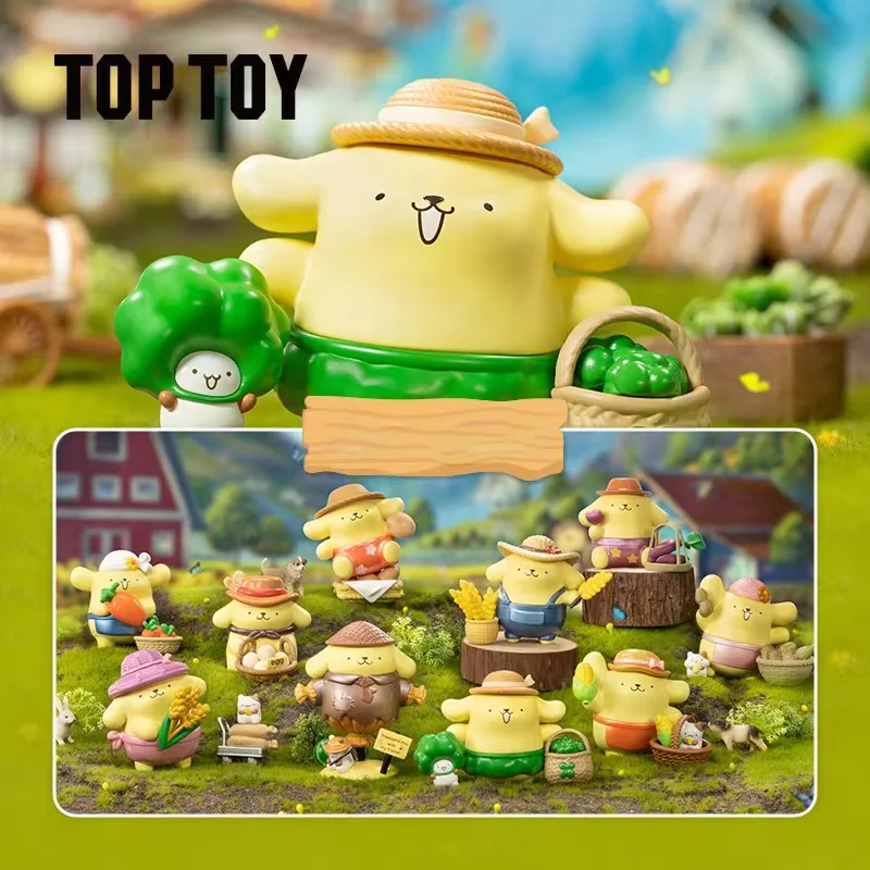 

9 шт./набор, фигурки из серии бампер Sanrioed pompurin