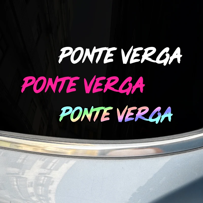 1 шт. PONTE VERGA автомобильные наклейки водостойкий солнцезащитный крем для DIY авто