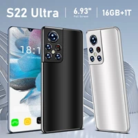 Global Version S22 Ultra Android Smartphone 16GB 1TB Networks GPS 48MP 72MP Camera 6 93 inch Mobile Phones Cellphones