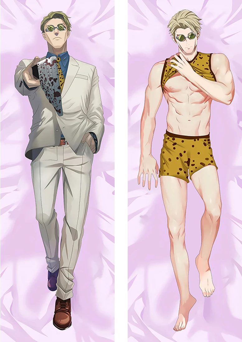 

Anime Decorating Pillow Case Jujutsu Kaisen Nanami Kento Dakimakura Double Side Print Hugging Pillow Covers Decorative