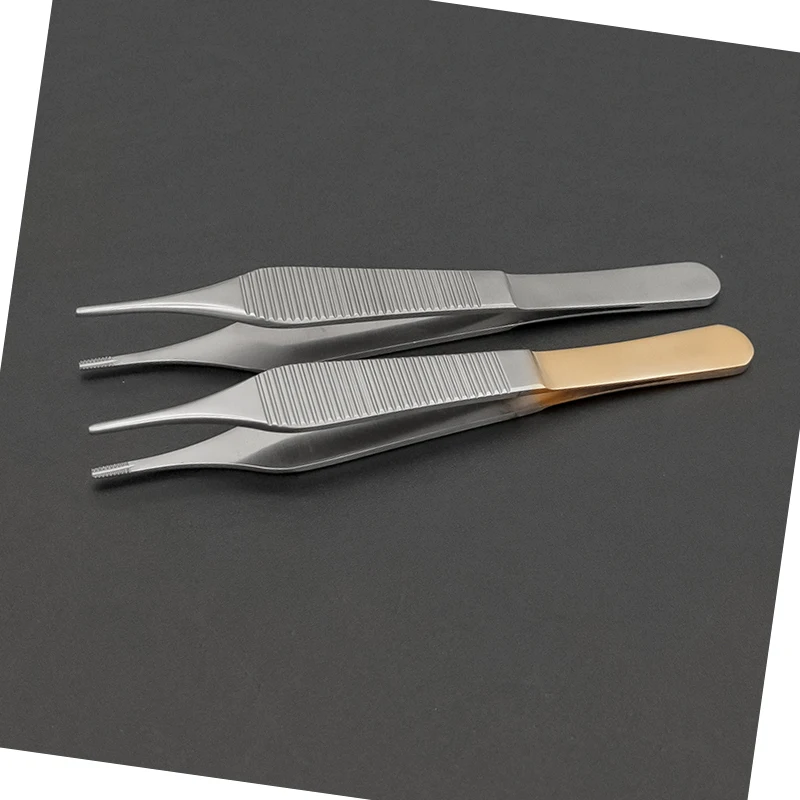 Щипцы для хряща из нержавеющей стали с зубцами и прорезями Пинцет жировой ткани