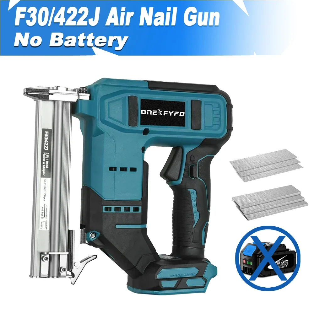 

Беспроводной гвоздезабивной пистолет ONEKFYFD F30/422J для Makita 18 В
