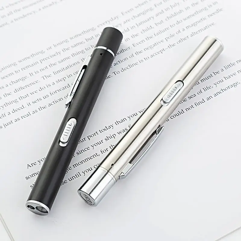 

Portable LED Flashlight Work Light Medical First Aid Pen Light Torch Lamp With Pupil Gauge Measurements Doctor Nurse Diagnosis