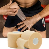 sponge skin film self adhesive elastic bandage elbow knee foam cotton skin film foam underwrap sports pre wrap for athletic tape