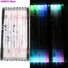 Креативные светящиеся вращающиеся шариковые ручки, вращающаяся игровая ручка для детей, светильник ящаяся красочная яркая светодиодная мигающая Подарочная игрушка, школьные принадлежности