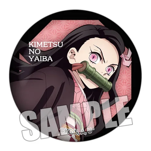 Nezuko Zenitsu Inosuke Giyuu Shinobu Kyoujurou Kawaii аниме периферийные устройства костюмы значок