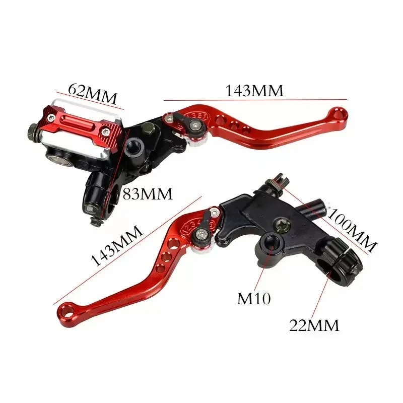 Фото Для BMW F650GS/Dakar F 650 F650 GS 2000-2013: Рычаги главного цилиндра тормоза и сцепления на руль 22 мм, гидравлический тормозной насос, CNC-обработка №2