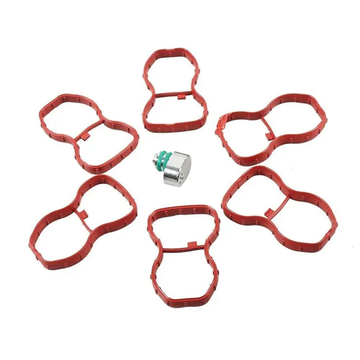 Впускной вихревой заслонки для удаления пустой заглушки с прокладками