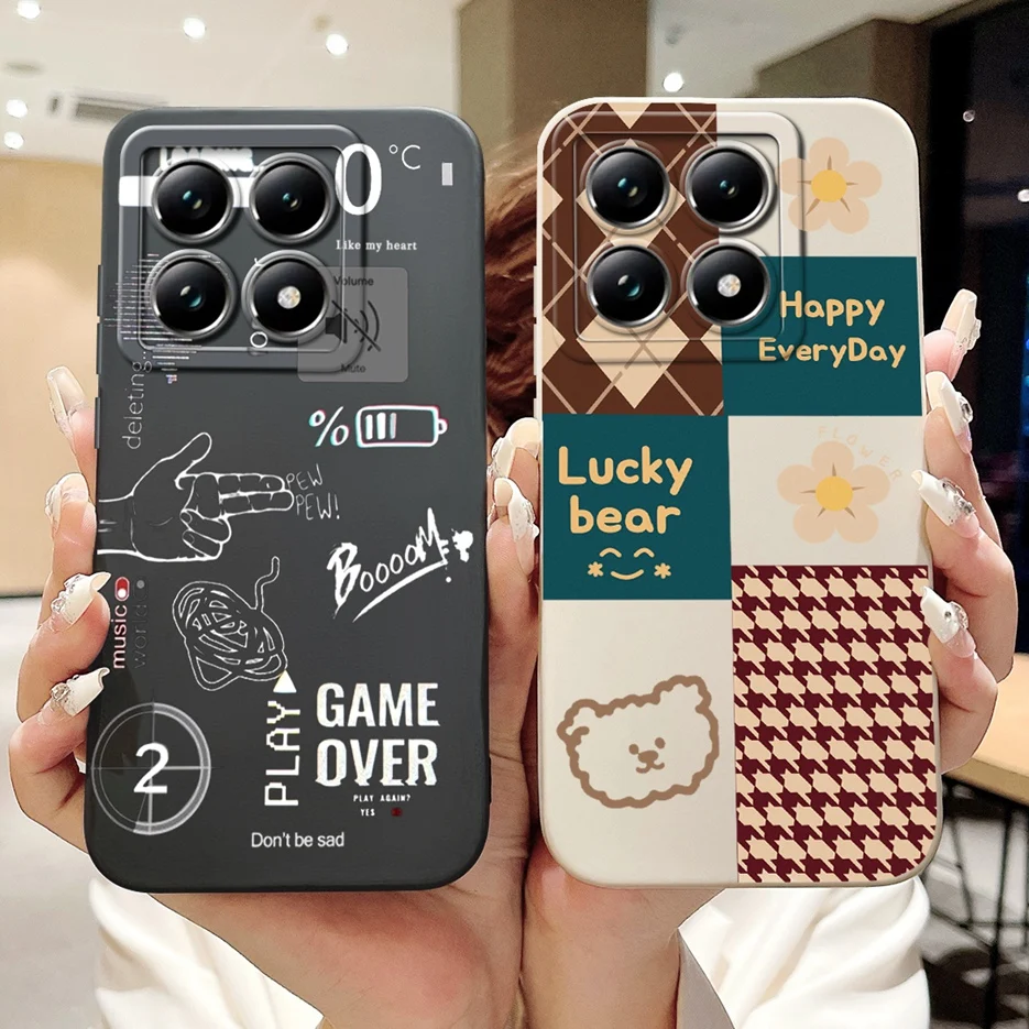 Чехол для Xiaomi 14T Pro Роскошный чехол с художественной росписью противоударный