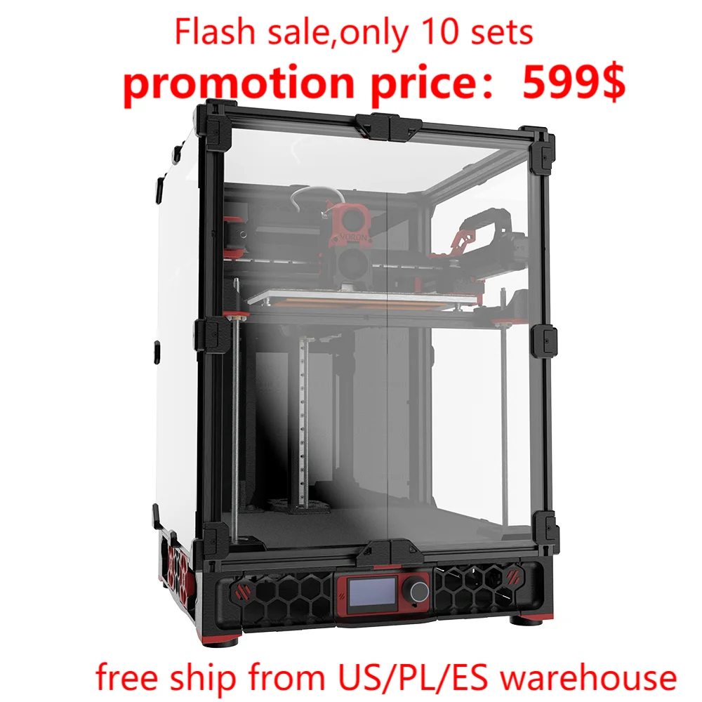 

FYSETC Voron Trident CoreXY Full Kit DIY 300/350mm 3D Printer Kits with/without Raspberry Pi High Quality 3D Printer Accessories