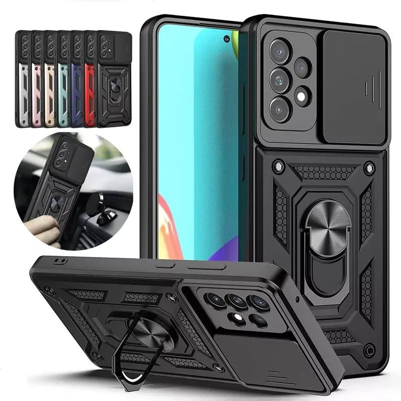 

Free Shipping for Samsung Galaxy A53 A33 A02 A12 A52 A10S A13 A73 Note 20 M02 M22 M52 A03 A20S A04S Bumpers Armor Cover Camera