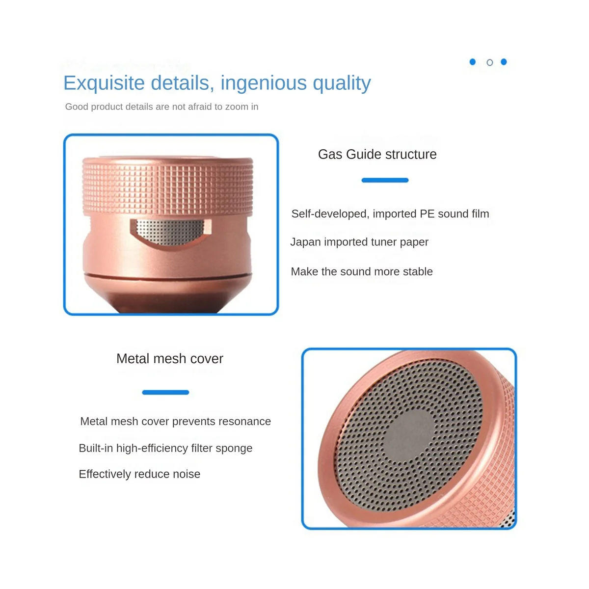 

Многофункциональный микрофон с головкой, высокоточный звук, серия профессиональных производительностей, вращающаяся катушка, микрофон