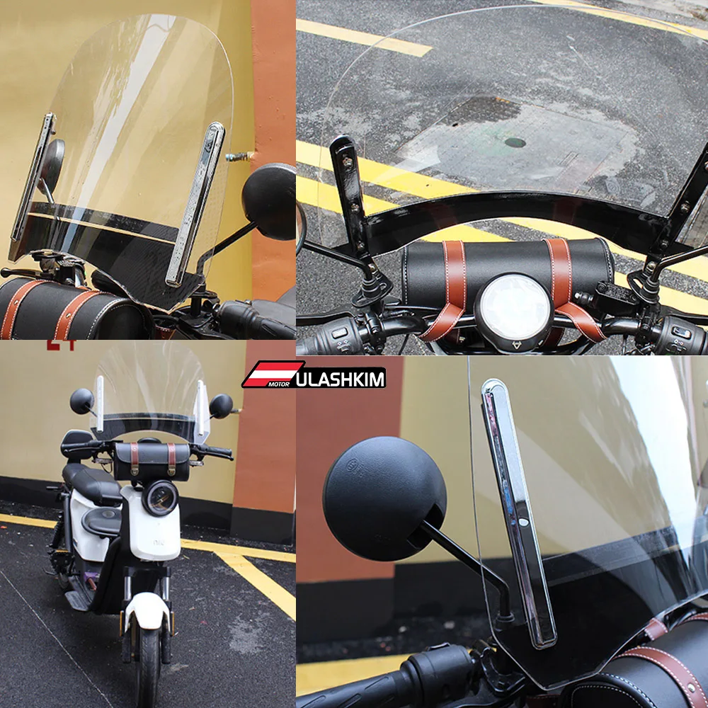 Универсальный скутер электромобиль ветровое стекло для универсального