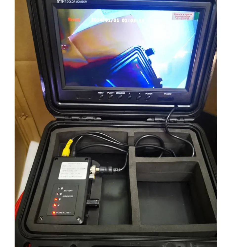 

SYANSPAN 9 inchscreen +512HZ camera head +WIFI +battery +Case