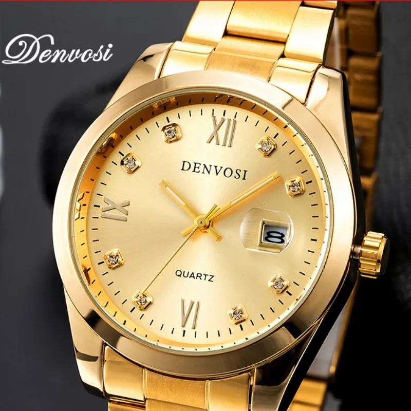 BENVOSI 2023 New Fashion Business Quartz Couple Watch Steel Waterproof Clock Calendar Women Men Wristwatch Bracelet Reloj Hombre