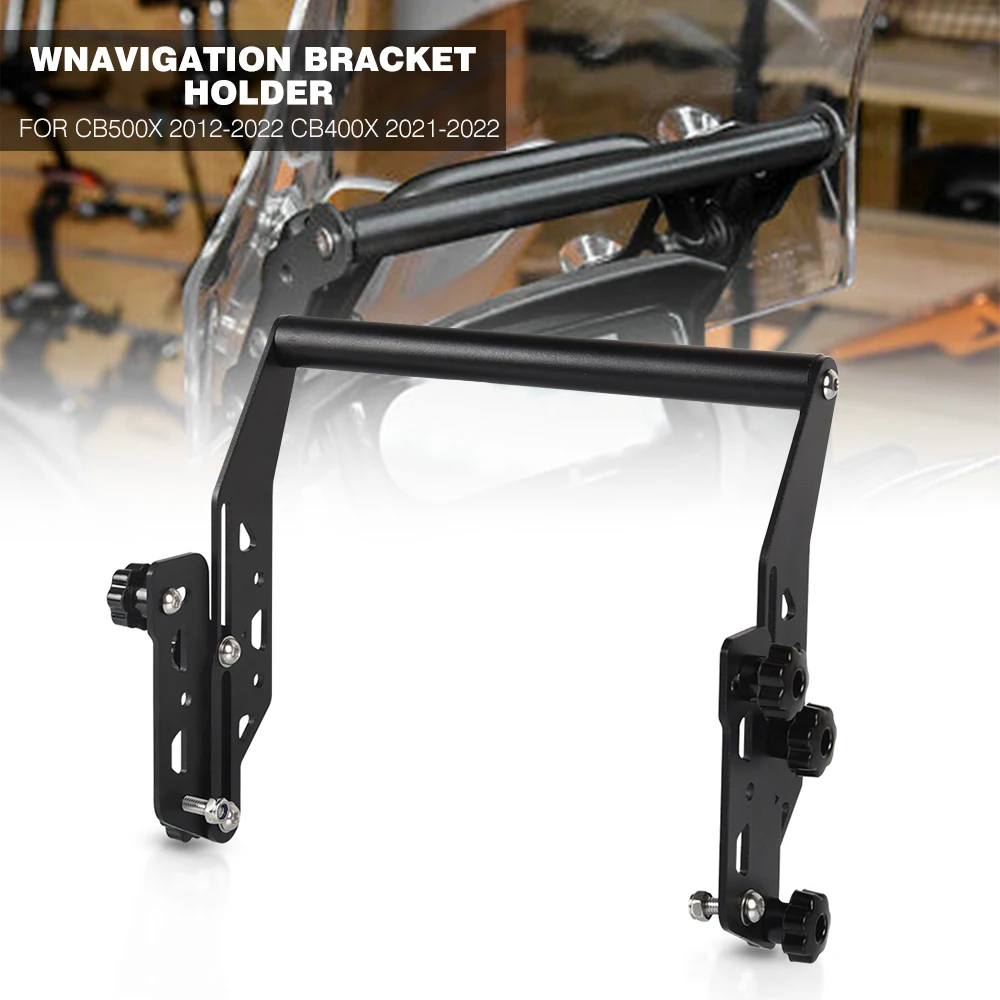 

Fit For Honda CB500X CB400X CB 500X CB 400X CB500 X 2012-2022 2021 Motorcycle SMART PHONE GPS Navigation Adapt Holder Bracket