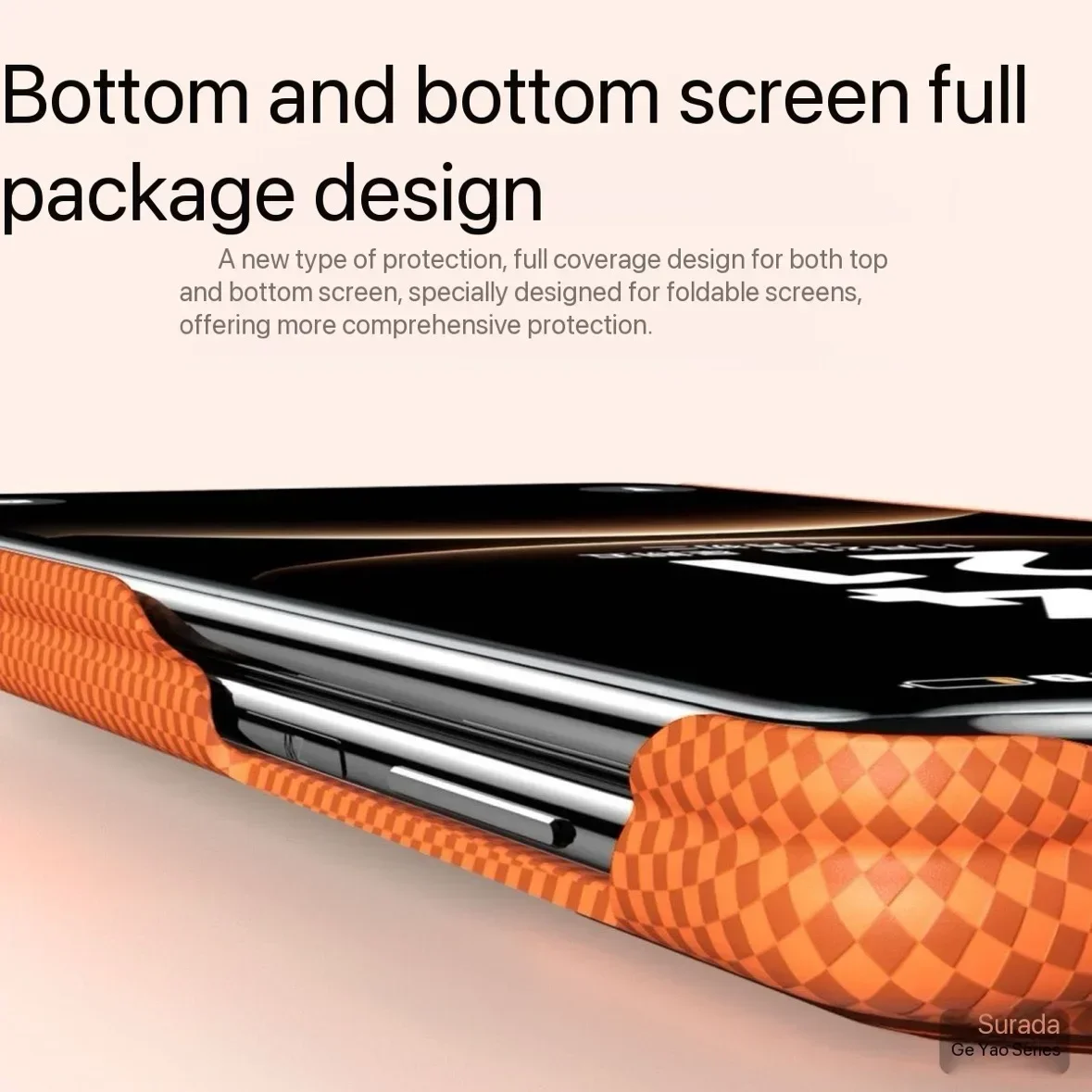 Фото Для HUAWEI Mate X7 X6 X5 X3 600D тонкий чехол из углеродного волокна с магнитной системой MagSafe для Honor Magic V6, ударопрочный, жесткий защитный чехол для телефона №1
