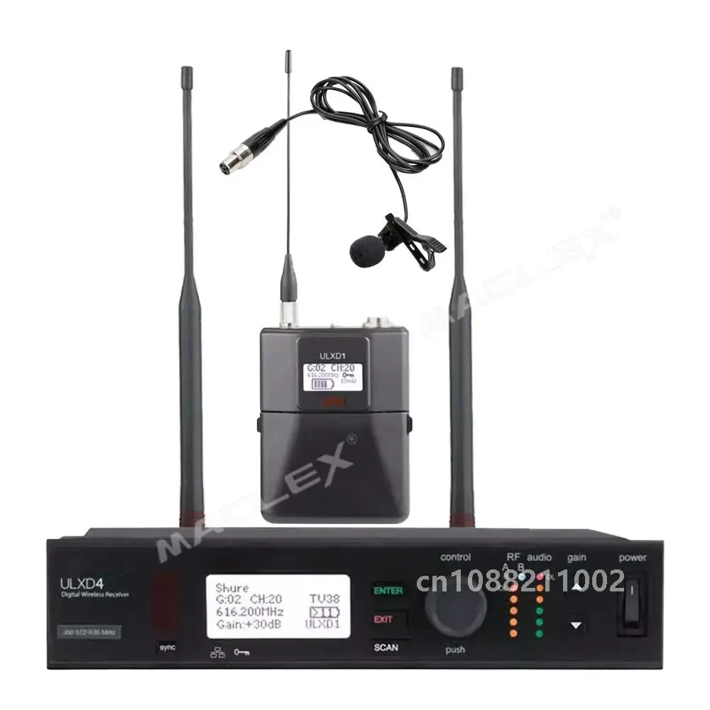 Беспроводная микрофонная система MACLEX ULXD4/ULXD24 BETA58A