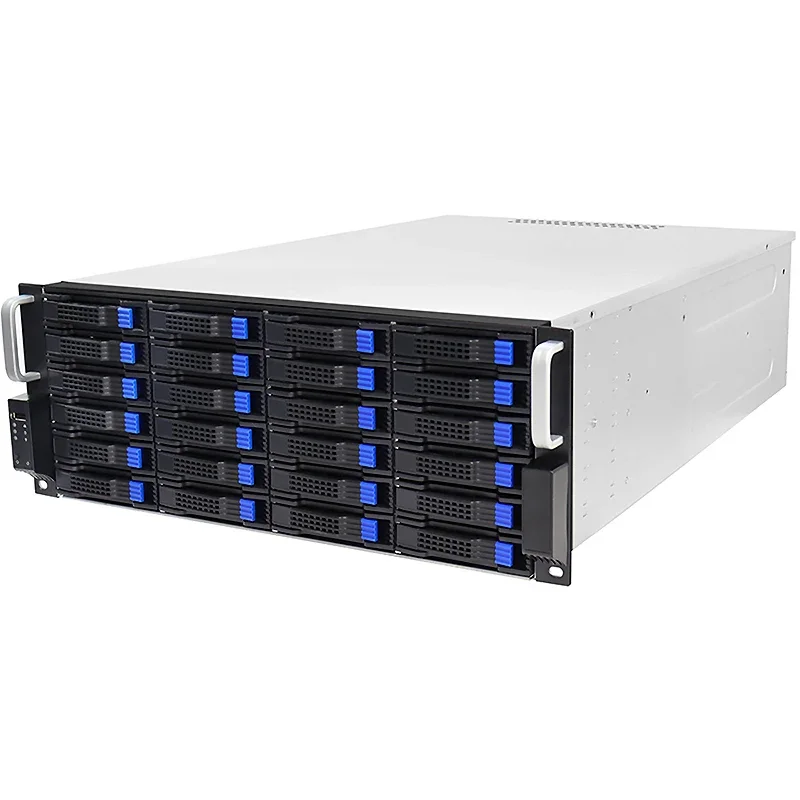 ZhenLoong 4U JBOD 12G Sff8644 24-гранный жесткий диск док-корпус с внешним расширением