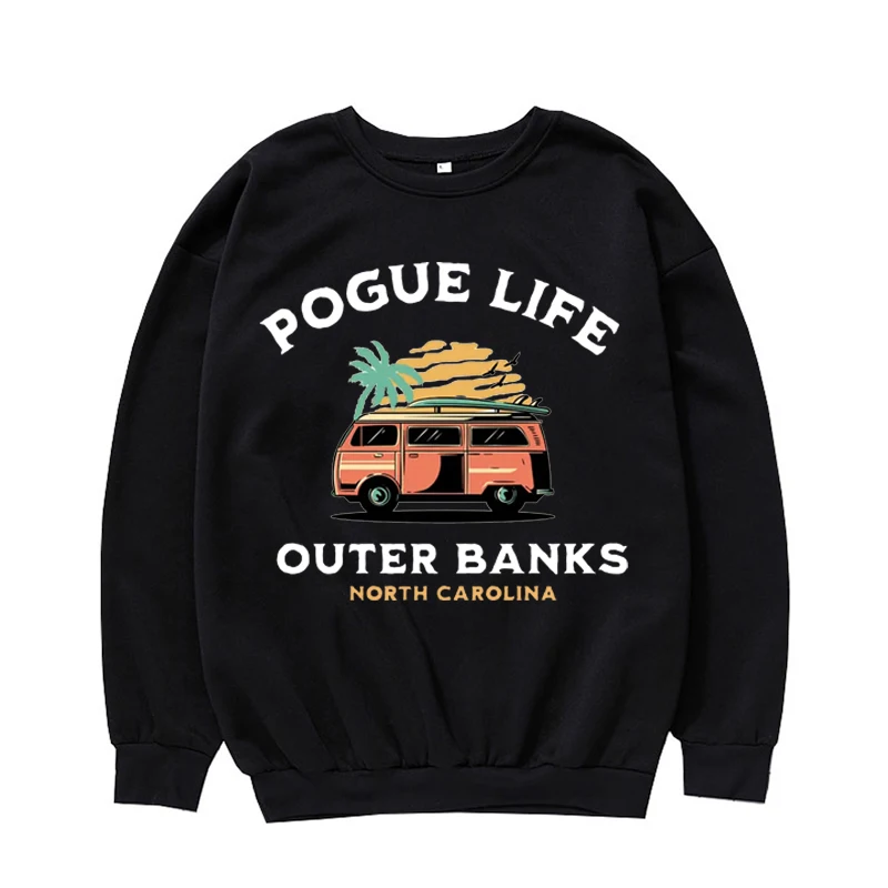 Большой пуловер Pogue Life Outer Banks North Carolina Obx подарки Traveler толстовка в стиле ТВ-шоу