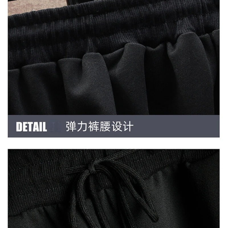 Spring and Autumn New Hooded Sweater Men's Sports Set Hooded Top+Sports Pants Trend Loose and Versatile Student Two Piece Set