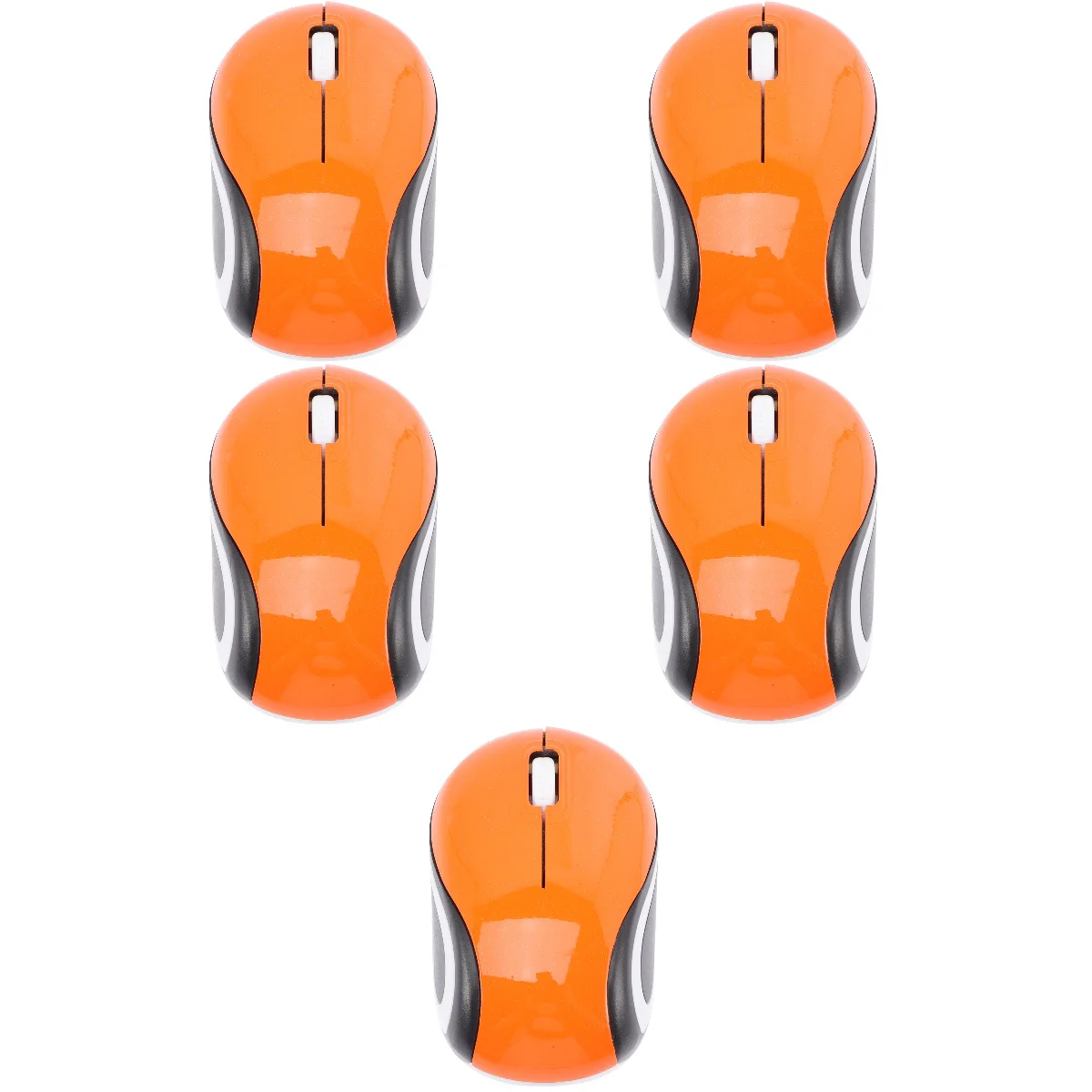 

5x Ergonomic Small USB Notebook Wireless Office USB Mouse for Laptop Wireless