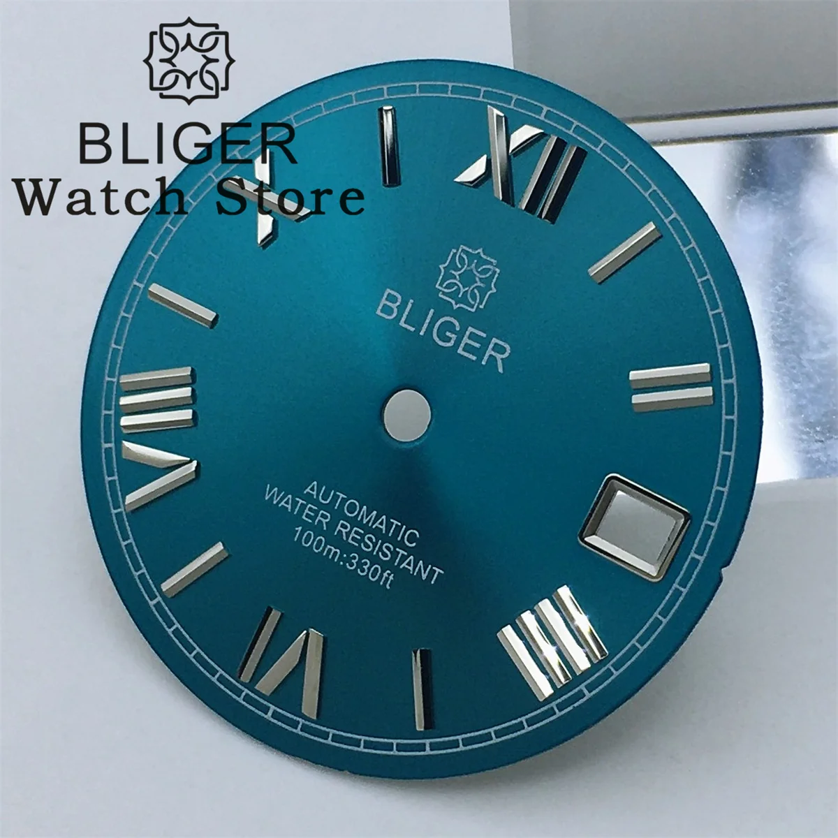 Циферблат BLIGER NH35 циферблат 29 мм с римскими/алмазными цифрами подходит для