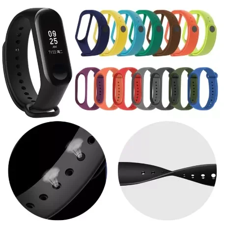 

Hot Sales Silicone Strap For Xiaomi Mi Band 3 4 5 6 Wristband Bracelet For Xiaomi Mi Band 7 Smart Watches M4 Colors Wrist Corre