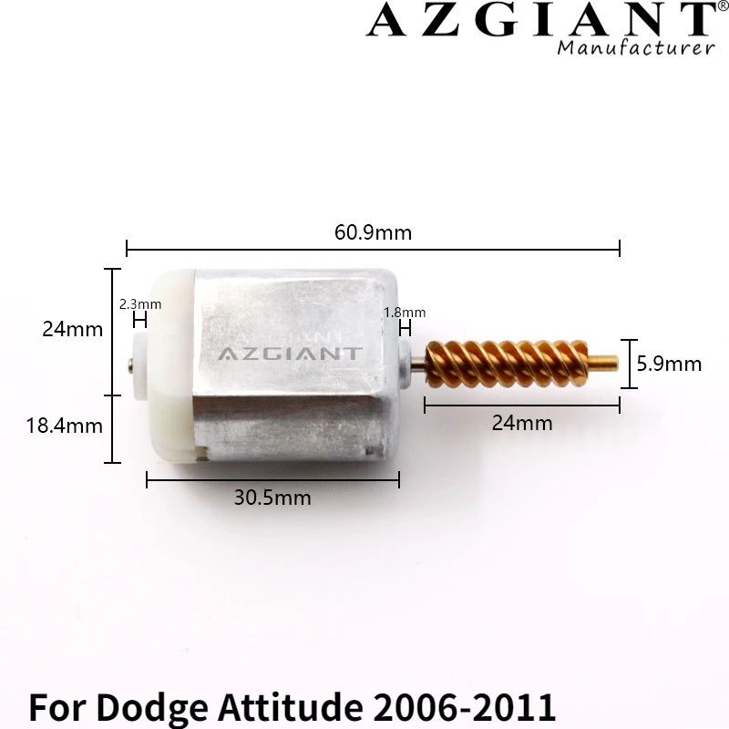 

For Dodge Attitude 2006-2011 Azgiant Central Door Locking Actuator Motor 1021313 BN644Y28