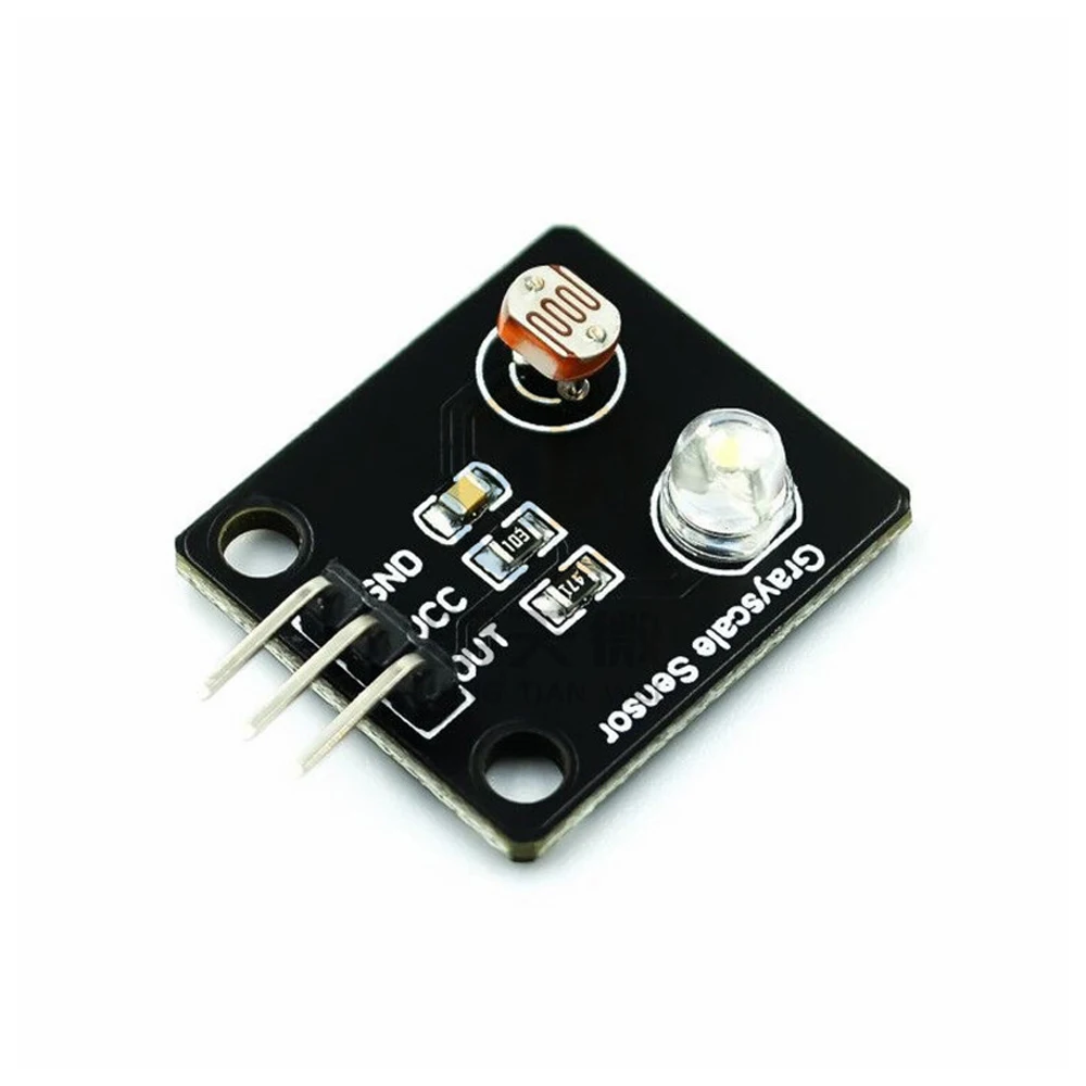 

Photosensitive resistor Light Sensor Analog Grayscale Sensor Electronic Board line finder tracking module For Arduino DIY Kit