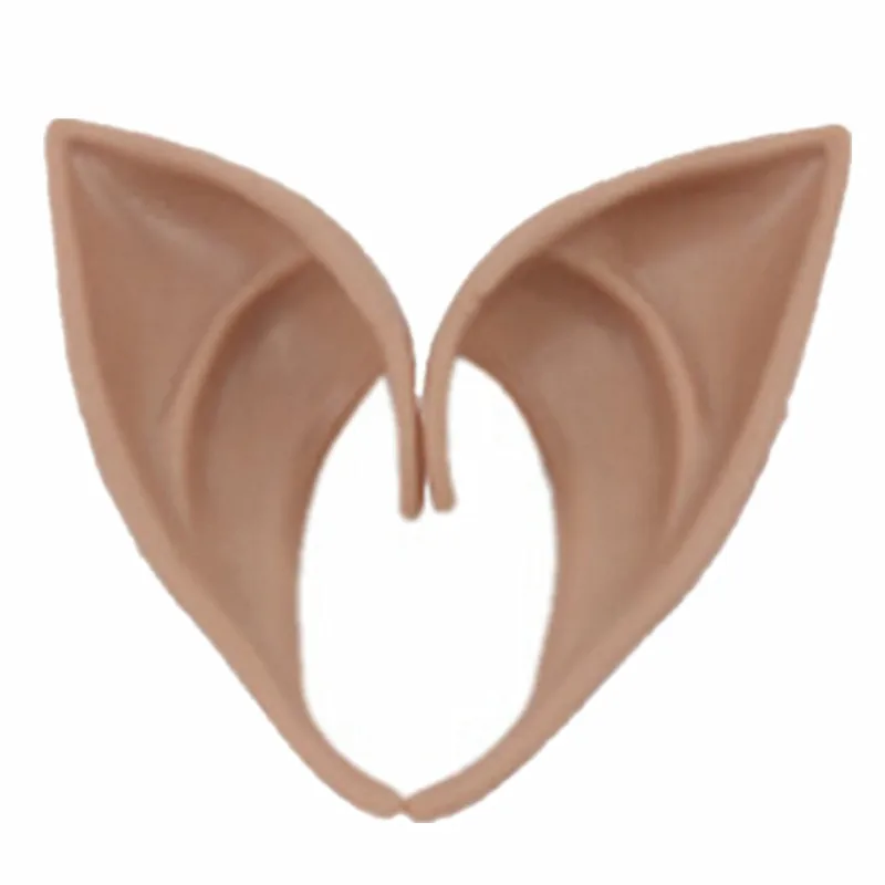 2 пары эльфийские уши средней и большой длины Стильный Косплей эльф Пикси мягкое