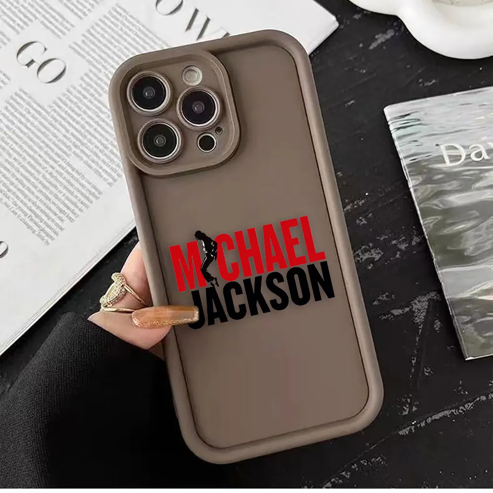 Горячая новинка: Чехол для телефона Hot M-MichaelS J-JacksonS Singer для iPhone 17e, 17, 16e, 16, 15, 14, 13, 12, 11 Air Pro Max Mini XR Plus, мягкая задняя крышка из ТПУ (art.: 3920dbc42136c) - 3920dbc42136c