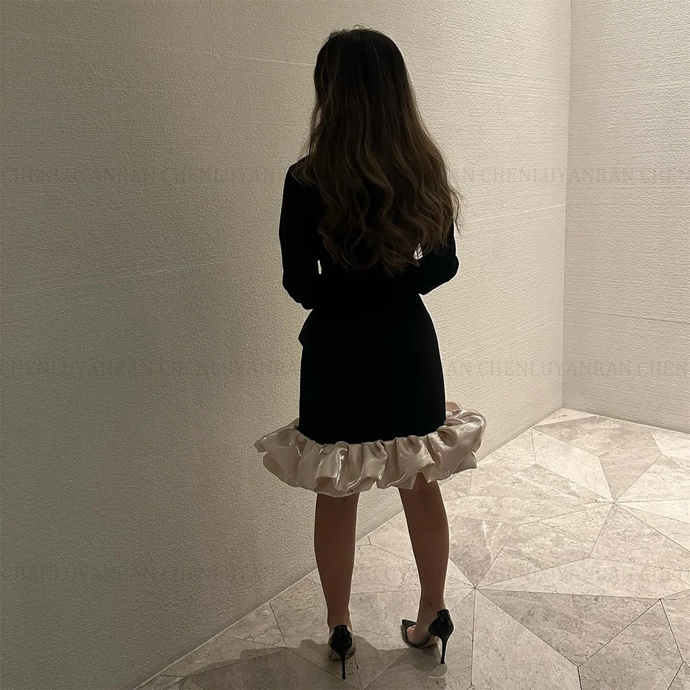 Элегантные черные платья для официального мероприятия MOLISA из Саудовской Аравии