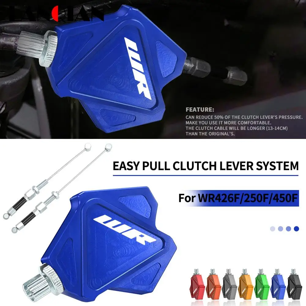 

Для YAMAHA WR WR125 WR300 WR125X WR125R WR426F WR250F WR450F аксессуары для мотоциклов рычаг сцепления тормозов легкая кабельная система