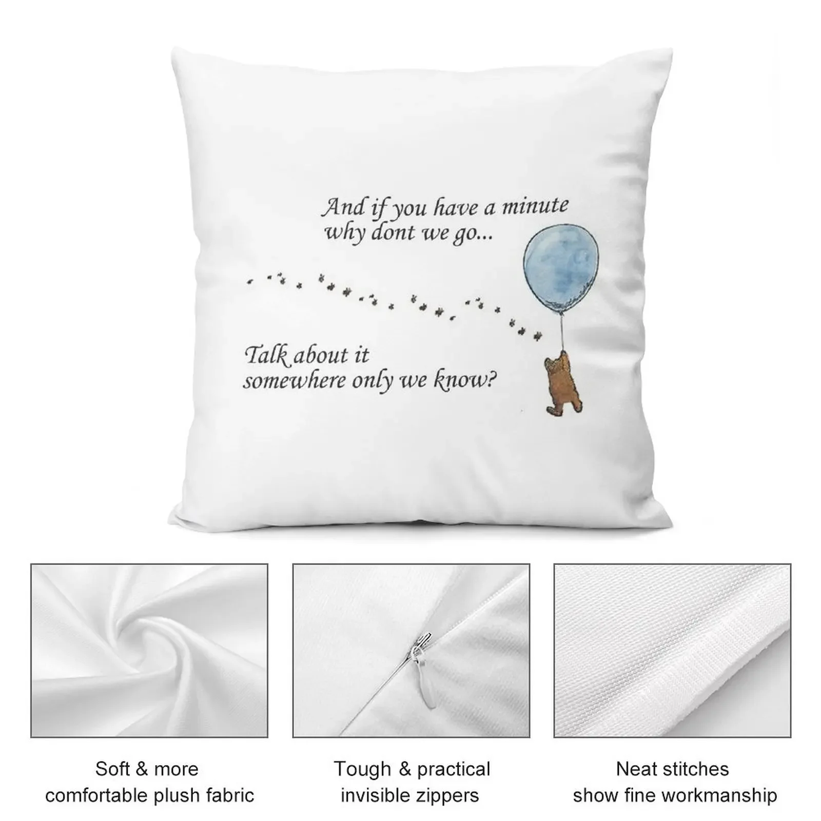 Keane Somewhere Only We Know Воздушная подушка Роскошные диванные подушки Набор чехлов для