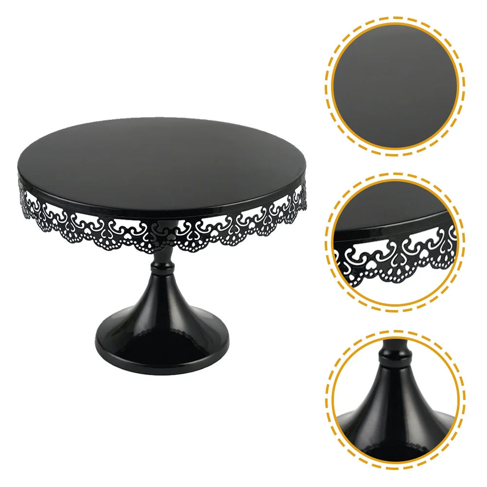 

Женская подставка для десерта, торта, черная подставка для торта, круглая подставка для торта
