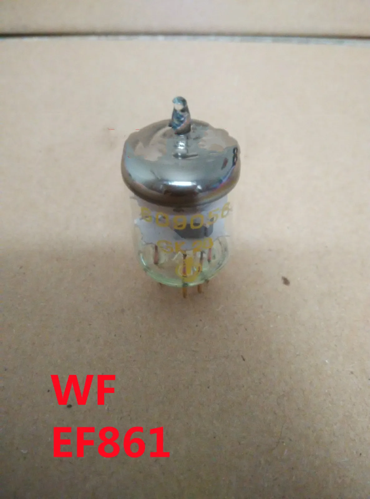 Совершенно новый (gold feet) WF EF861 обновленная электронная трубка 6J9 6688 6j9. Качество