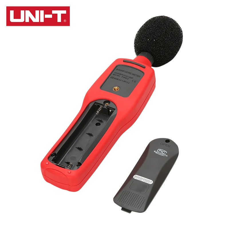 

UNI-T UT351 Sound Level Meter (30-130dB) AC/DC Analog Signal Output Fast/slow Response Rate Data Hold LCD Backlight