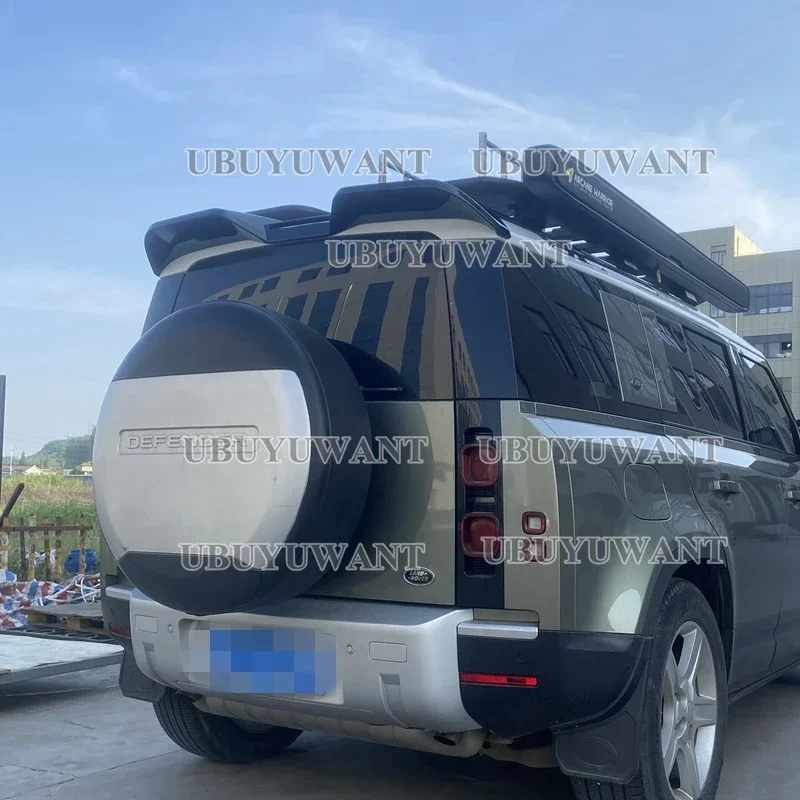 Новый дизайн черный задний спойлер из АБС-пластика крыло для Land Rover Defender 2020 2021 2022