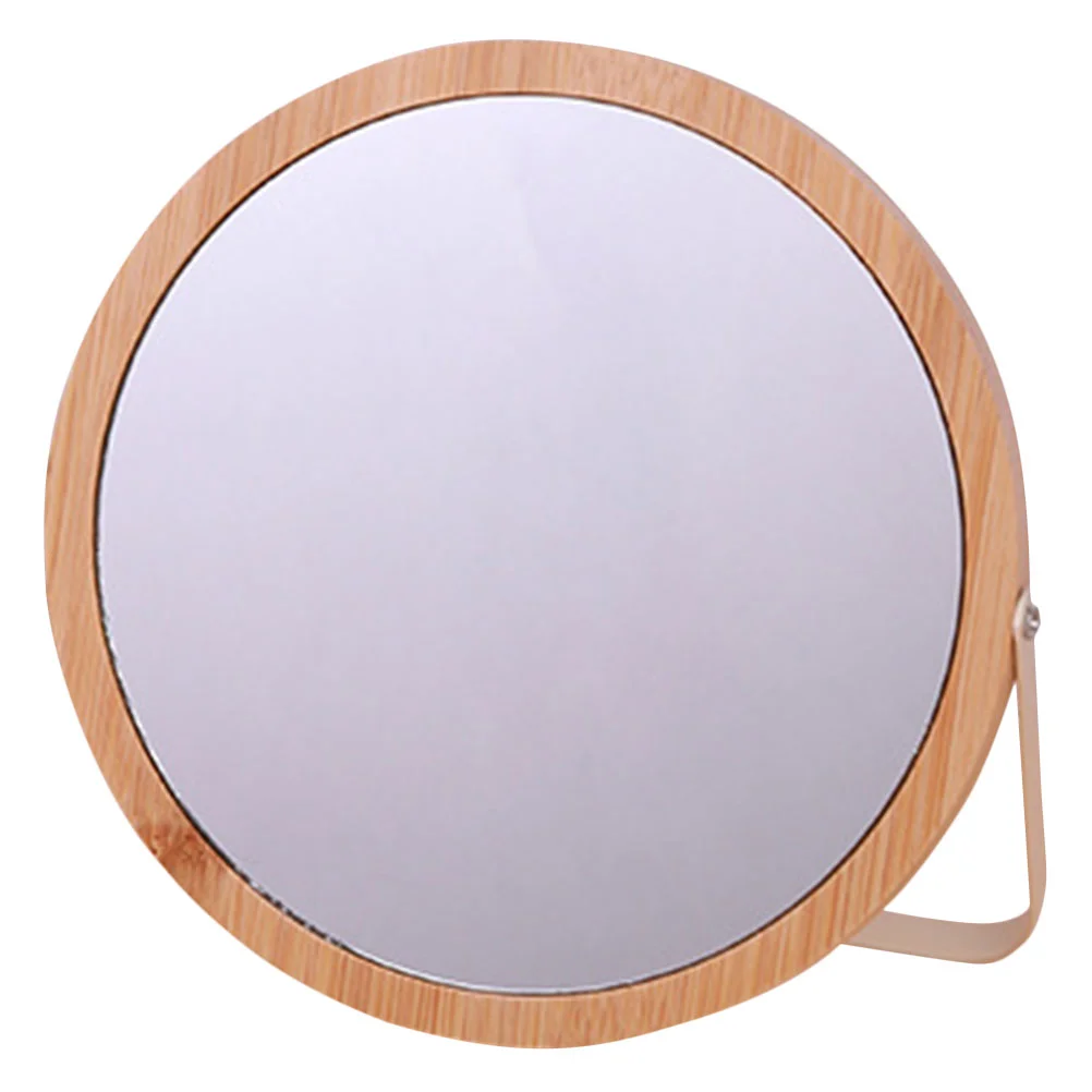 

Table Desk Mirror Desktop One-way Vanity Folding Makeup Household Small Standing