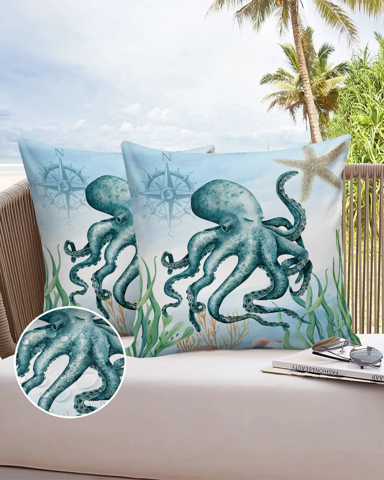 

2/4 шт., водонепроницаемые чехлы для подушек, 40/45/50/60/66 см