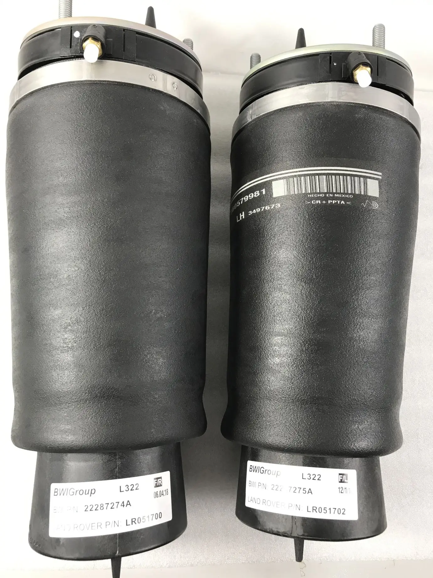 

Land Rover front shock absorber spring is applicable to range rover administration 02-12 L322 LR051700 LR051702