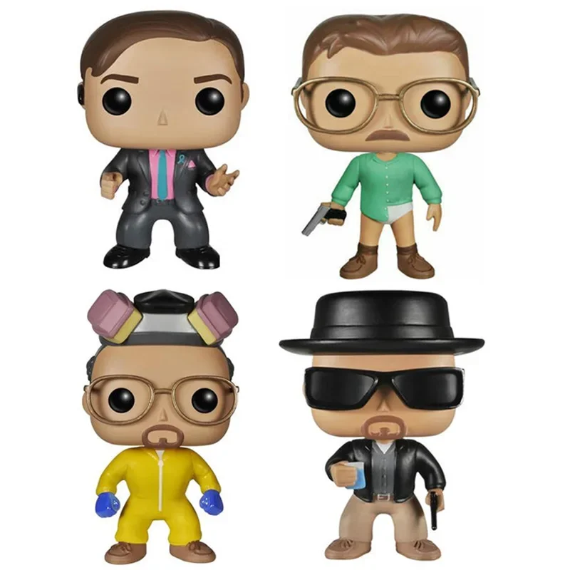 Funko pop Television BreakingBads # 160 ФОТЕР БЕЛЫЙ ГЕРУЗЕНБЕРГ 162 163 SAUL GOODMAN Фигурки Игрушки Куклы