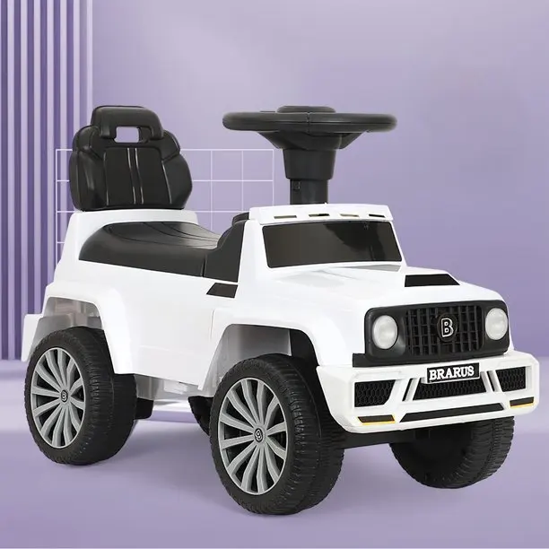 

Mercedes Kids Ride On Push Car - White