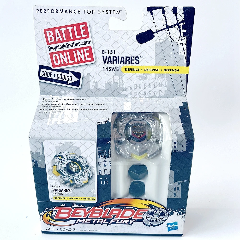 Купи Beyblade Metal Fury B-151 Variares 145WB 2012 Новый Винтажный супер редкий герметичный оригинальный за 3,419 рублей в магазине AliExpress