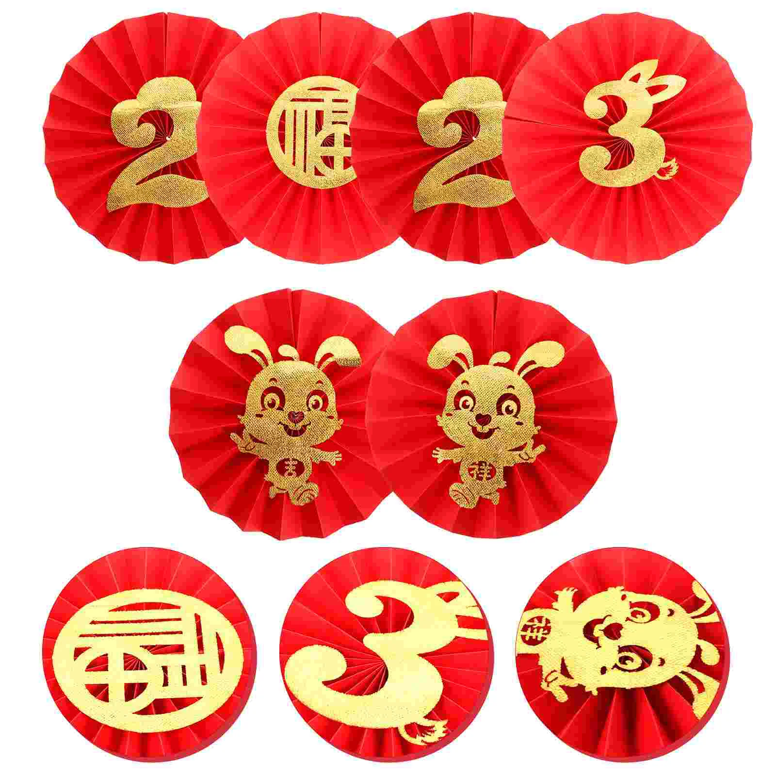 

Бумажные искусственные украшения, Декор, реквизит в китайском стиле, декоративные красные принадлежности, новогодние и свадебные подвесны...