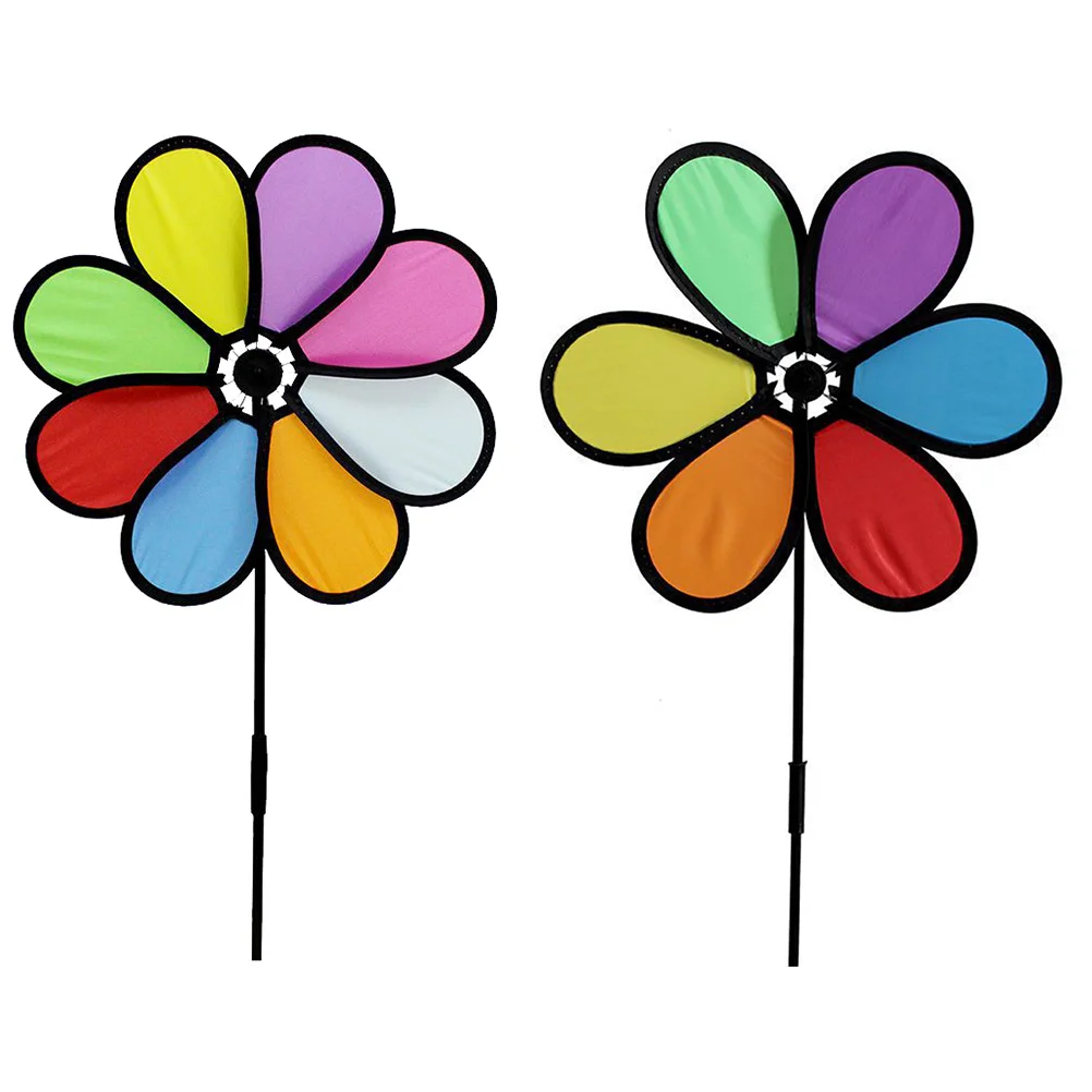 

2Pcs Garden Decor Pinwheel Garden Lawn Pinwheel