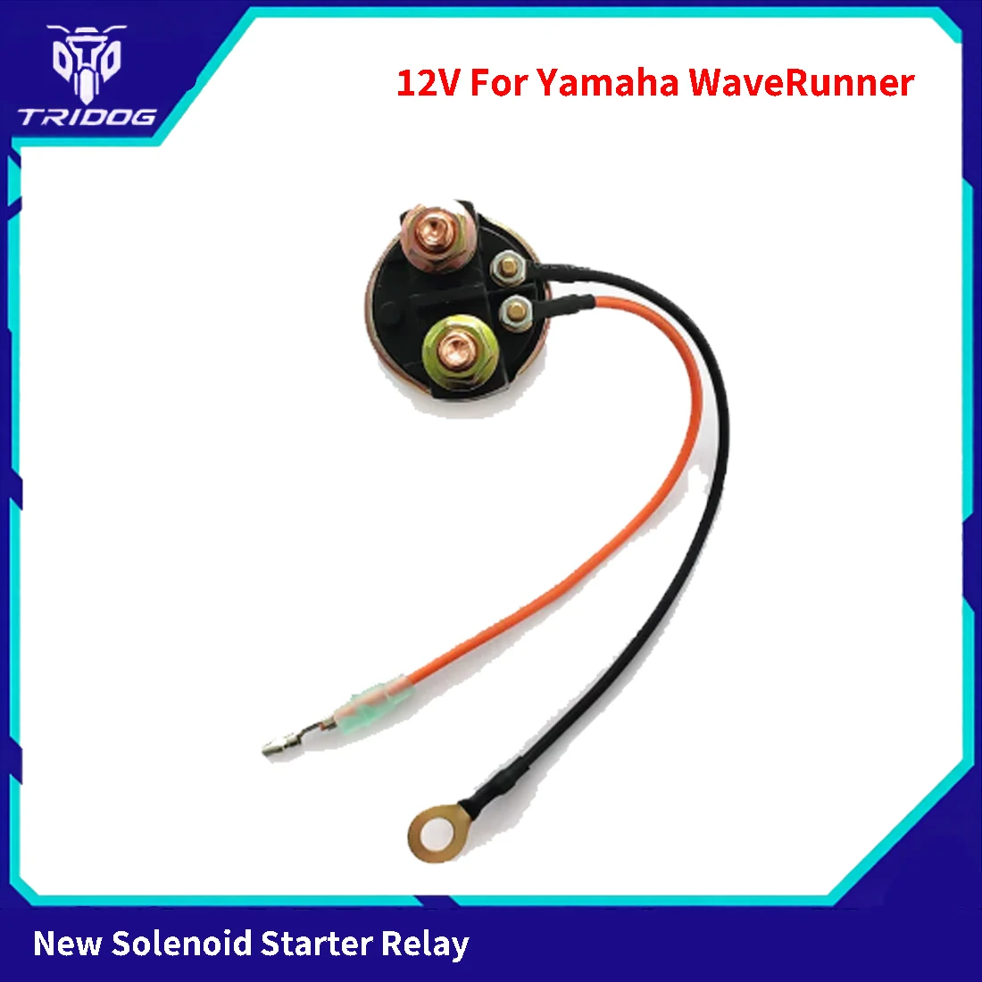 Фото Реле стартера 12В для Yamaha WaveRunner GP760 GP800 GP1200 WR500 WRA650 1987-2001 6G1-81941-10-00 6G1-81941-00-00 №4