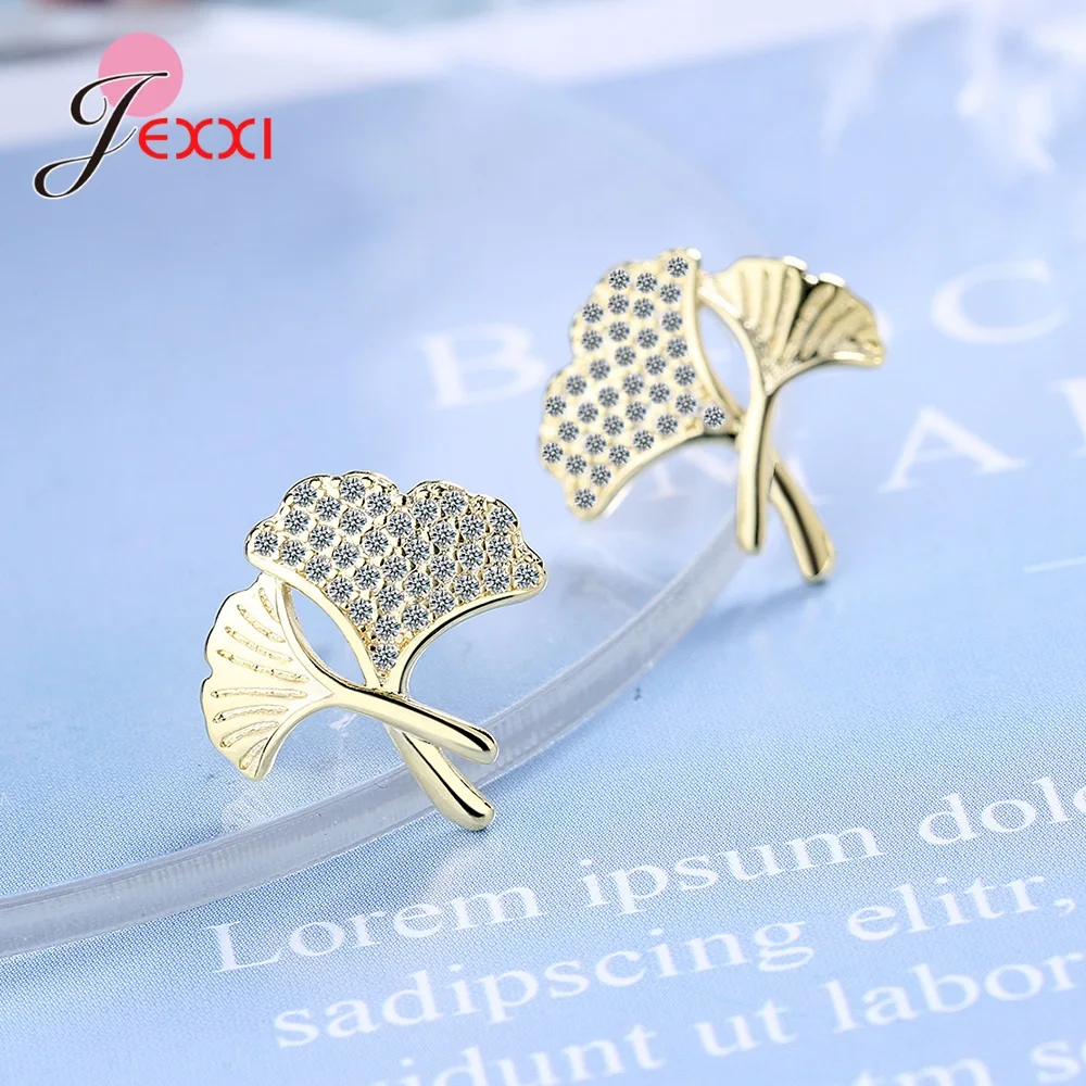 Серьги-гвоздики JEXXI из серебра 925 с фианитом