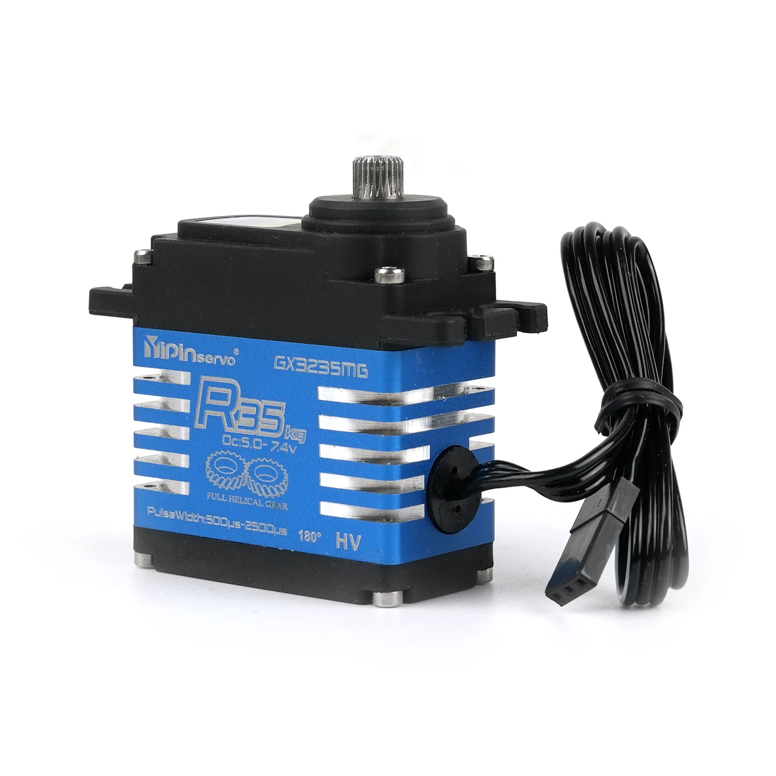 Цифровой сервопривод 35 кг с высоким крутящим моментом металлическая шестерня